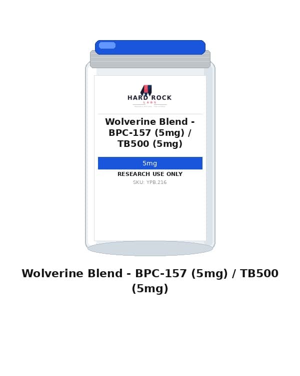 Wolverine Blend - BPC-157 (5mg) / TB500 (5mg)