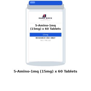 5-Amino-1mq (15mg) x 60 Tablets
