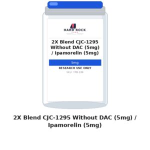 2X Blend CJC-1295 Without DAC (5mg) / Ipamorelin (5mg)